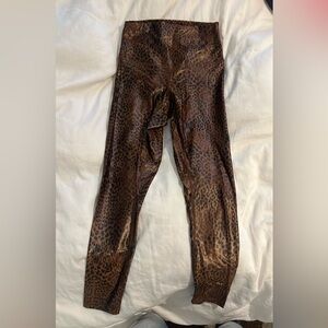 DYI leopard print leggings
